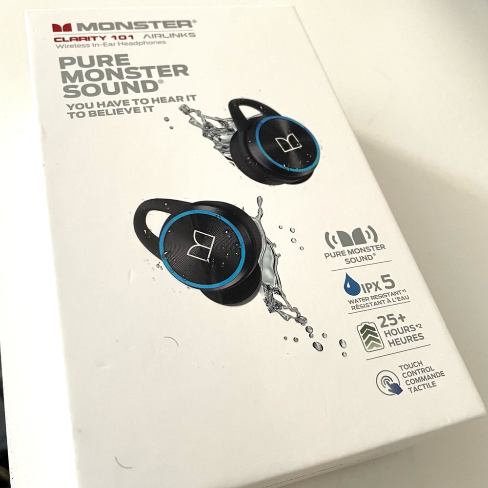 Monster Clarity 101 Airlinks bluetooth headphones